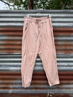🔥3 for $30🔥H&M Relaxed Fit Pants in Dusty Pink